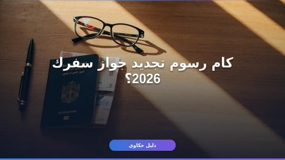 تجديد جواز السفر