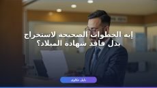بدل فاقد شهادة