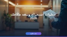 وثيقة طلاق مميكنة