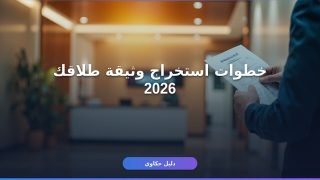 وثيقة طلاق مميكنة