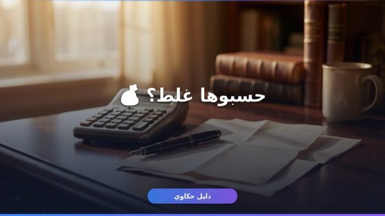 حساب مكافأة نهاية الخدمة في السعودية — القاعدة الصح والحالات اللي بتقلّ فيها